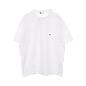 Pre-owned Celine Cotton Small Leather Goods Triomphe T Shirt