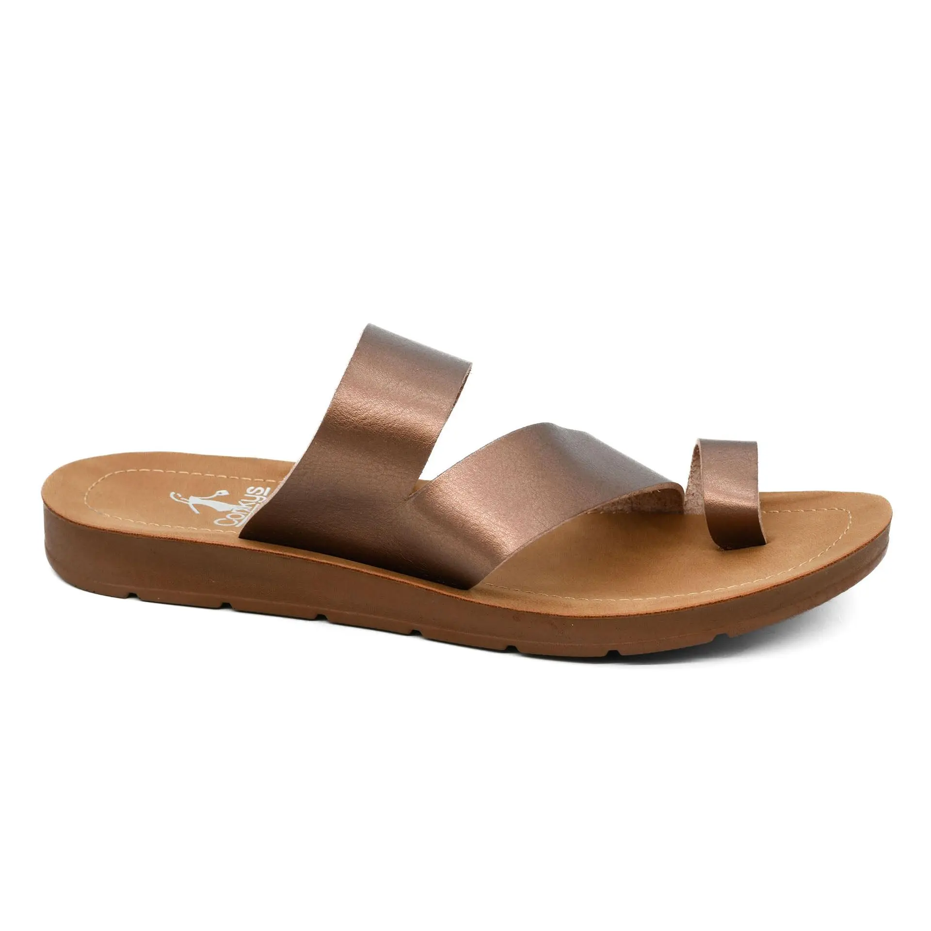 Corkys Bronze Just a Fling Sandal