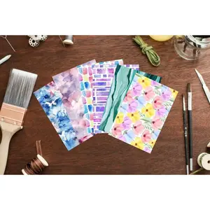 Polymer Clay Watercolor Image Transfer, Clay Transfer Paper, Watercolor Summer Spring , Polymer Clay