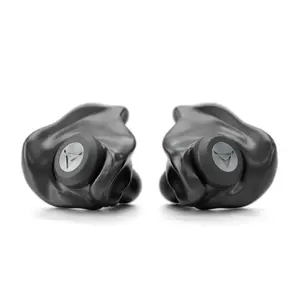 Decibullz Professional Moldable Earplugs, Concert Earplugs, Perfect for Musicians, Recording Artists, DJ's, and Festivals