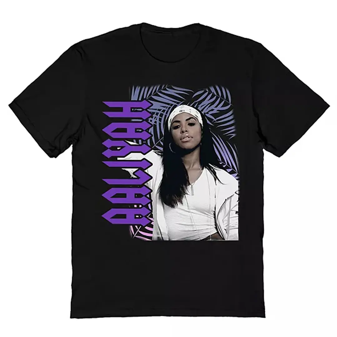 Aaliyah - Palm Leaf - T Shirt