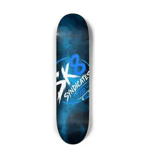 SK8 Syndicates Co. "Blue Haze" 8.25 Deck