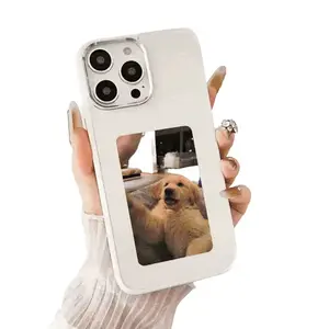 Displacase: The Official Customizable 3-Color NFC Ink Protective iPhone Case with App - Personalize with Any Image Anytime! Accessories Durable