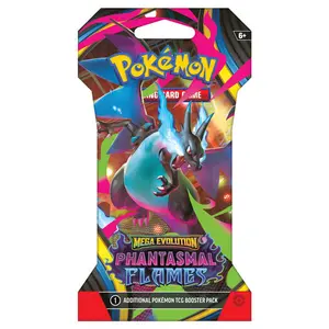 Pokemon MEGA Evolution 2 Phantasmal Flames SLEEVED Booster Pack (Quantities Vary)