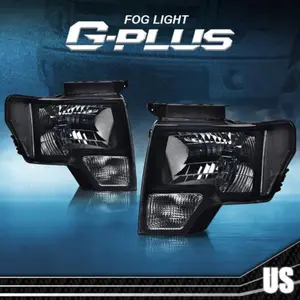 Smoked Lens Headlights Replacement Headlamps 1Pair Fit For 2009-2014 Ford F150 Smoked Lens Headlights Replacement Headlamps 1Pair Fit For 2009-2014 Ford F150