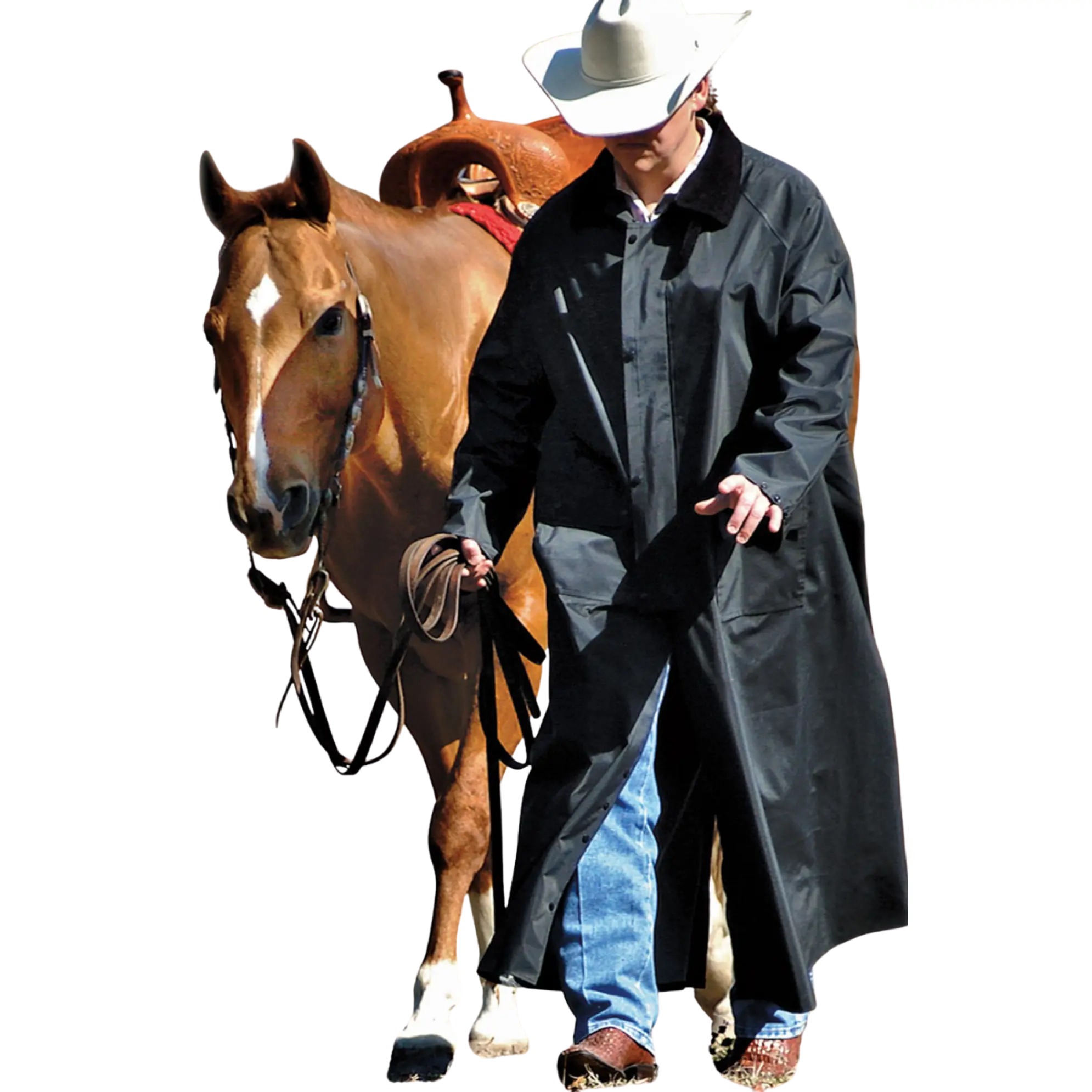 Double S Adult Saddle Slicker