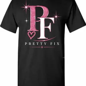 Pretty Fix PF Logo Tee – Signature Brand Shirt