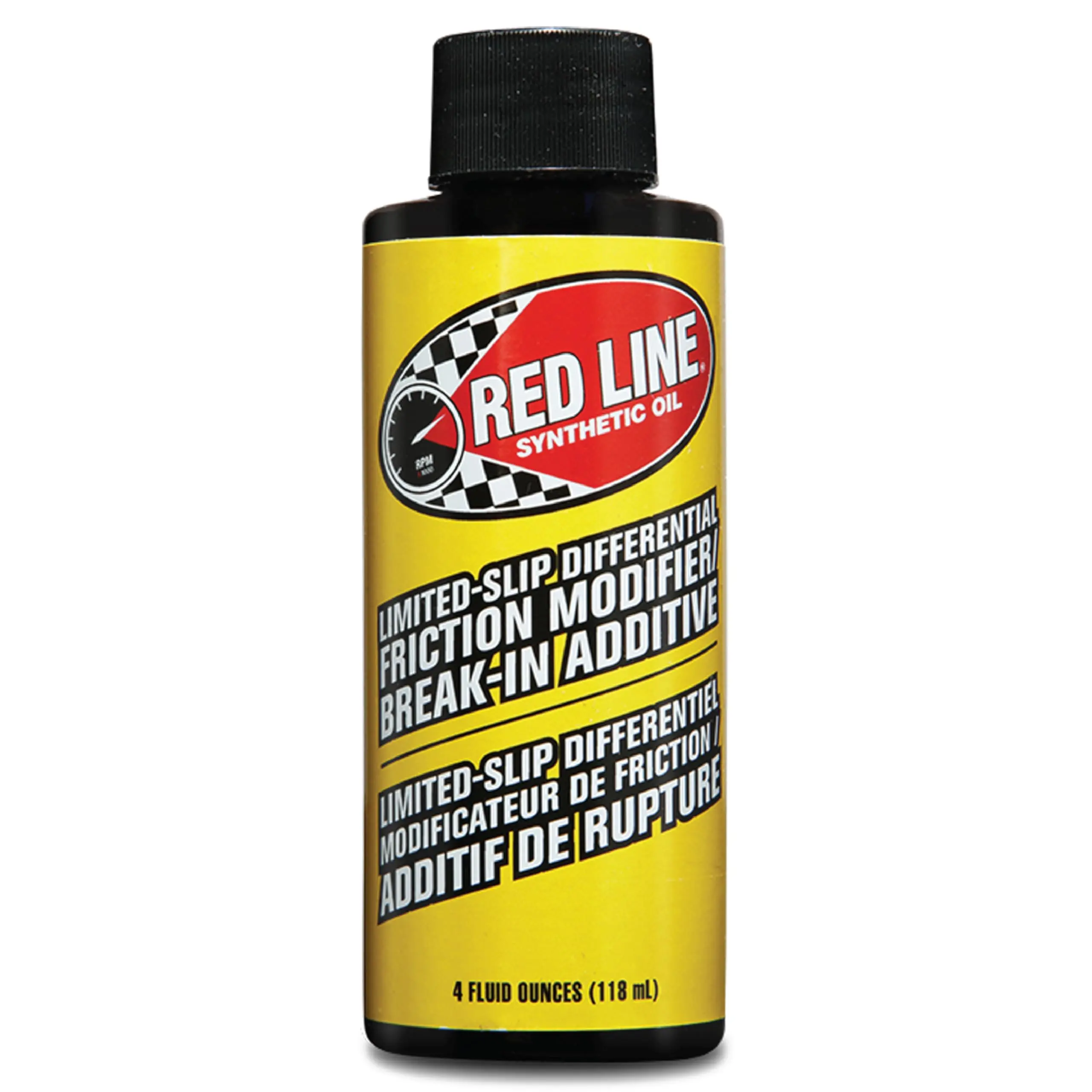 Red Line 80301 Limited Slip Friction Modifier 4 Ounce High Viscosity Index Superior Shear Stability API GL-5 Compliant Universal Fit