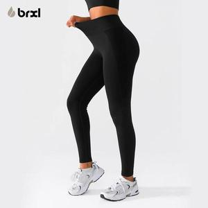 BRXL Lycra Fabric Butt Lifting No Front Seam High-Waisted Breathable Yoga Pants Tummy Control Seamless Gym Running Leggings #Parati #GymWorkout #TikTokMadeMeBuyIt #outdoorfun #TikTokShopSpringGlowUp-6,summerwins