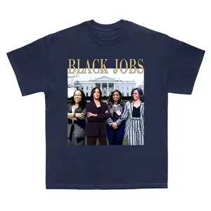 Black Jobs Women Team T-Shirt Sweatshirt, Kamala Harris Shirt, Vote Shirt for Men & Women, Cotton Shirt - Top, Womenswear Underwear Streetwear