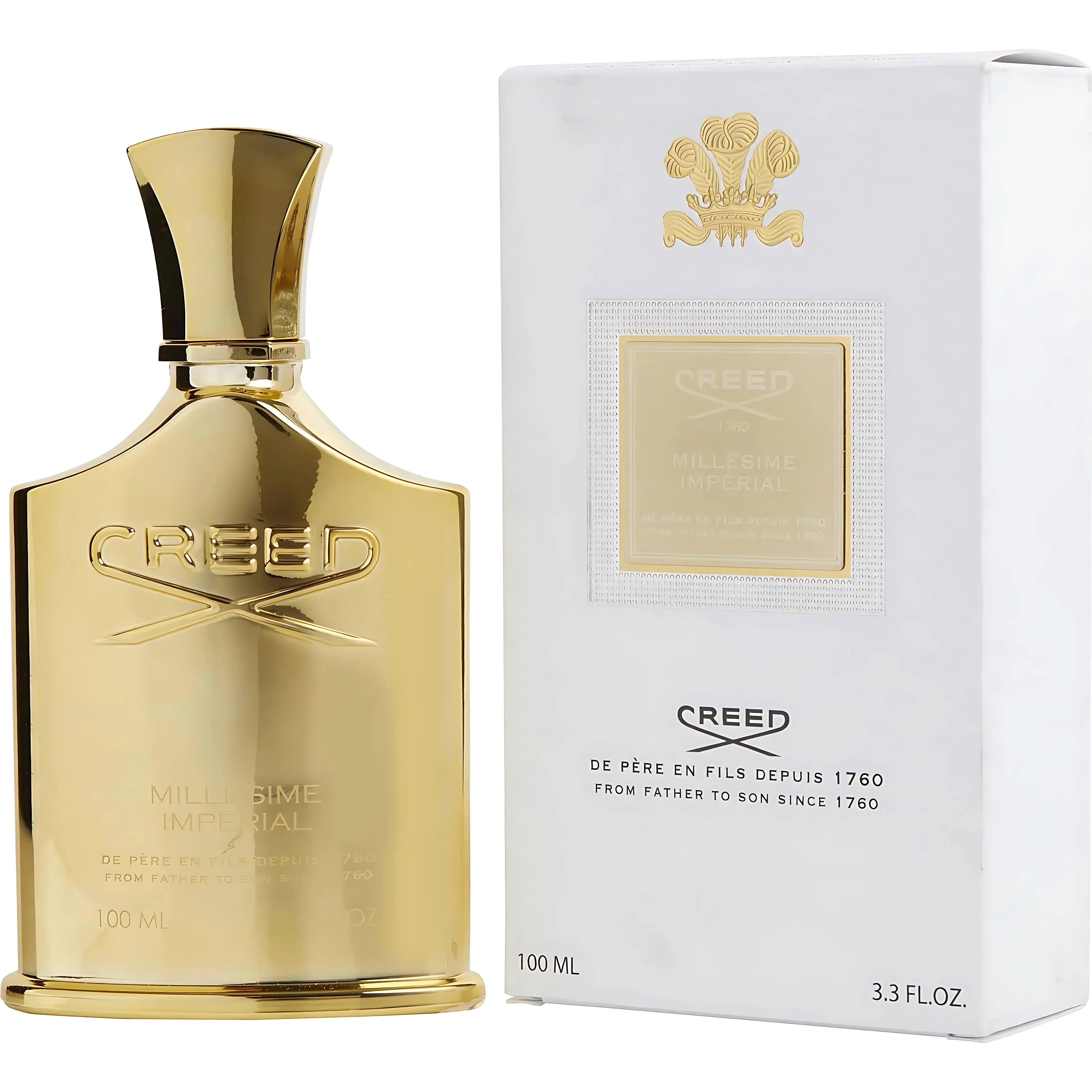 Creed Millésime Impérial For Unisex 3.3 Oz, Citrus Marine Woody