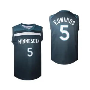 Men's basketball jersey, #5, round neck short sleeve basketball jersey, quick-drying breathable basketball jersey, suitable for sports and leisure.