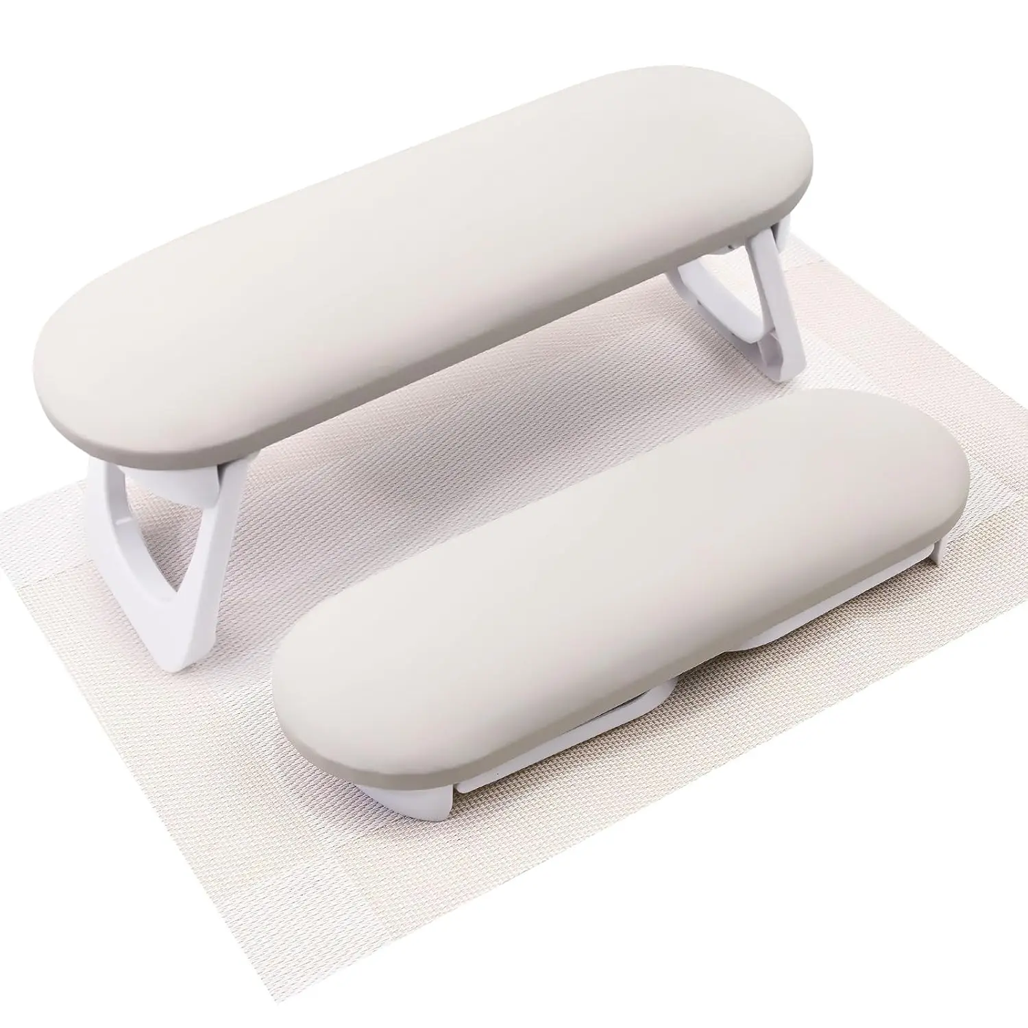 Foldable PU Leather Nail Hand Rest for Acrylic Nails Cushion Hand Holder, Nail Hand Pillow Nail Art Accessories Tool for Nails