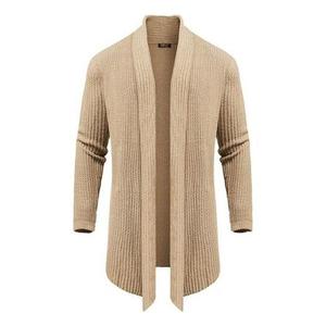 COOFANDY Men's Shawl Collar Long Cardigan Knit Ruffle Fashion Sweater Drape Cape Soft Matching Casual Basic Classic 100% Polyester Dry Clean Only Hand Wash Only Imported Knitwear Knitted