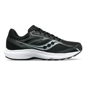 Saucony Mens Cohesion 17 Running Sneakers Shoes - Black Saucony Mens Cohesion 17 Running Sneakers Shoes - Black