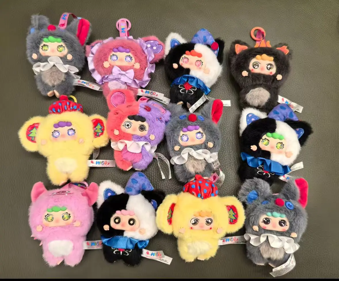B16:MIGO Little Troublemaker Plush Pendant Blind Box Soft Collectibles (Hidden Style Probability: 144:1)