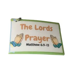 The Lord’s Prayer Flash Cards: A Beautiful Way to Teach Children How to Pray activity book preschool workbook irresistible book