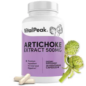 Artichoke Extract 500mg – Natural Digestive & Liver Health Support for Energy Boost - Vital Peak