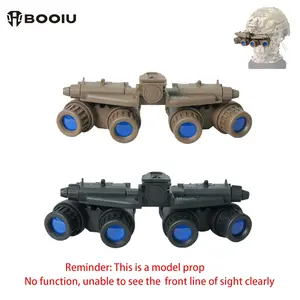 BOOIU Gpnvg18 Night Vision Model Copy Outdoor Sports Helmet Prop, Non-Functional Movie Props, Ideal for Role-Playing and Cosplay