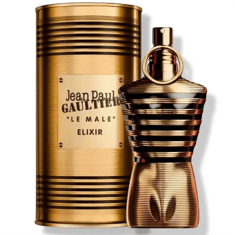 Jean Paul Gaultier Le Male Elixir For Men 4.2 Oz, Woody Amber