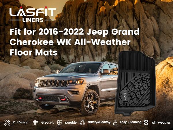 Lasfit fit for 2016-2022 Jeep Grand Cherokee WK Floor Mats or Cargo Mats