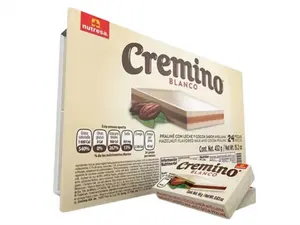 031002 Nutresa Cremino BlancoTray 16/24 Pcs (Pz)