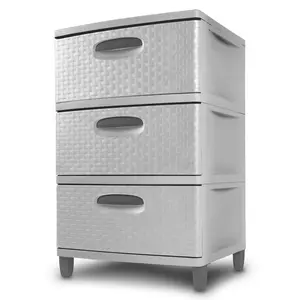 Sterilite 3 Weave Drawer Unit Cement Sterilite Corporation