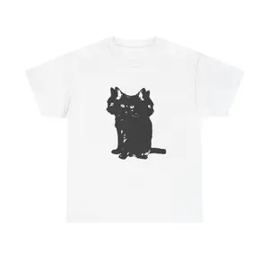 Three Head Cat Unisex T-Shirt