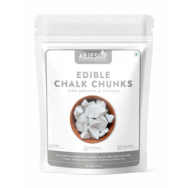SALE!!! AEJESOP Edible Monastic Clay, Chalk Chunks, Natural Clay for Eating,100g