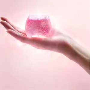 1PCS/2PCS/4PCS Glitter Squishy Cube, Stress Relief Squishy, Stress Cubes for Adults - Slow Rise Glitter Square Stress Balls, Sensory Fidget Toys Gel Ice Cube Squishy‘s -Holiday and Birthday Gifts, Party Toy Gift, Easter Basket Gift