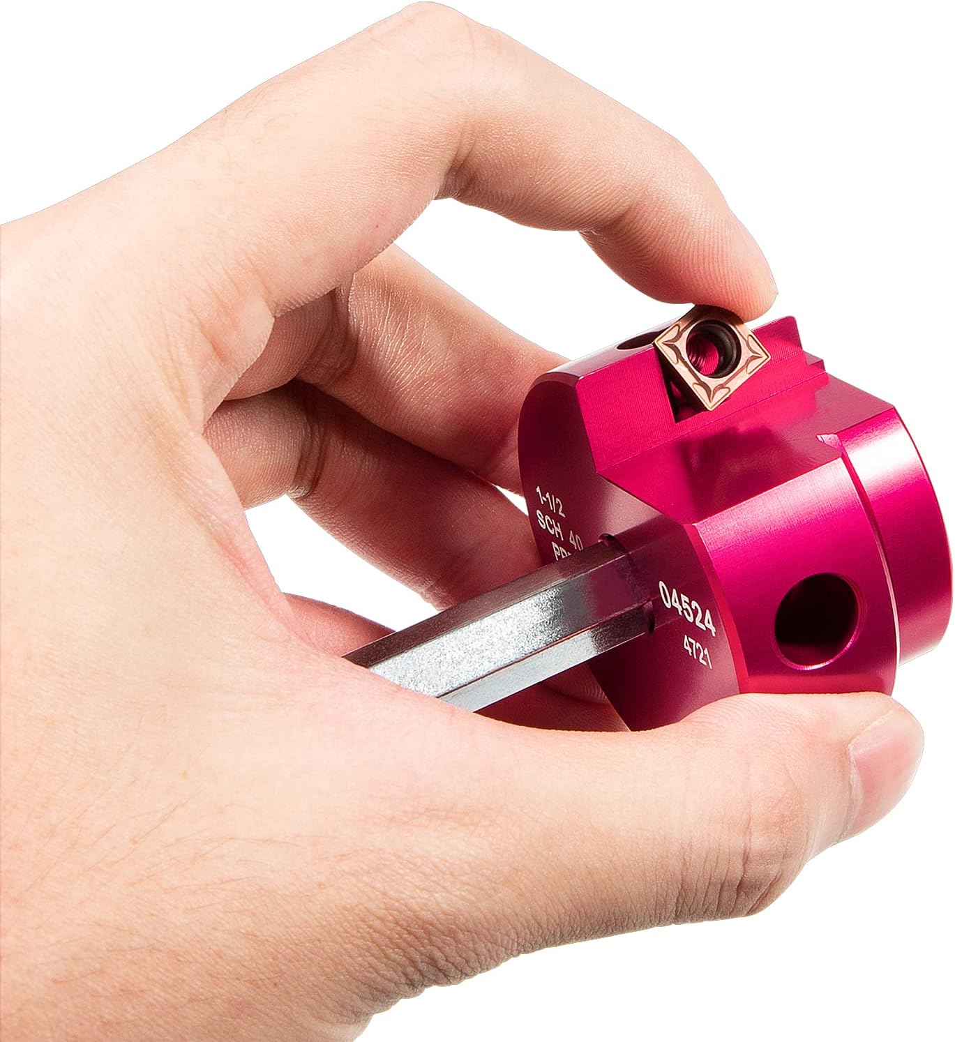 6pcs Plastic Pipe Fitting Reamer Kit PVC Drill Cutting Metal Rotary Tool For 1/2" Includes 0.75",1", 1.5", 2", 3", 4"