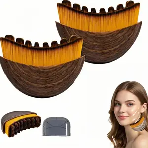 Lymphatic Contour Face Brush, Lymphatic Brush Set – 1 Pcs With Box, Contour Face Brush For Lymphatic Drainage, Lymphatic Drainage Massager, Ergonomically Designed To Fit The Skin Precisely