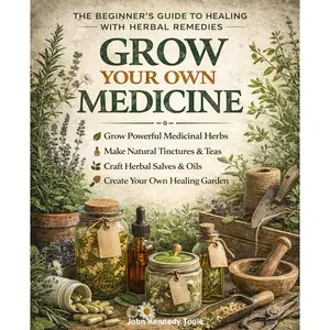 Ultimate Beginner Guide to Growing Healthy Medicinal Herbs, Medicinal Plants, Natural Therapy & Herbal Healing, Safe & Effective Herb Usage, Home Remedies Handbook