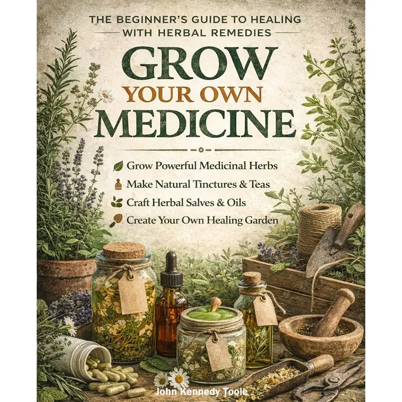 Ultimate Beginner Guide to Growing Healthy Medicinal Herbs, Medicinal Plants, Natural Therapy & Herbal Healing, Safe & Effective Herb Usage, Home Remedies Handbook