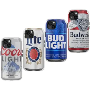 Bud Light, Coors Light, Miller Light, Men phone case, Hard, sturdy, shockproof case, Phone Cases Phone Cover Hard Case Tough 2-piece Phone Case
