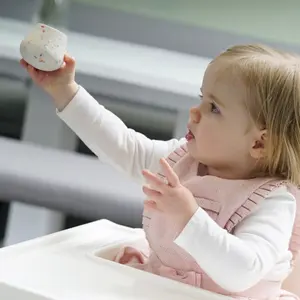 Baby Cups 50ml for Ages 4+ months Non-Slip & Easy To Grip Training Cup, Perfect for Drinking & Self Feeding Skills Free , Suitable for Tiny Hands and Mouths ，Perfect Weaning Dinky Open Cup , BPA Free Slilicone  (Sprinkle)