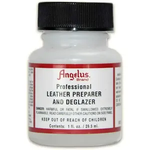 Angelus Leather Preparer and Deglazer 1 oz