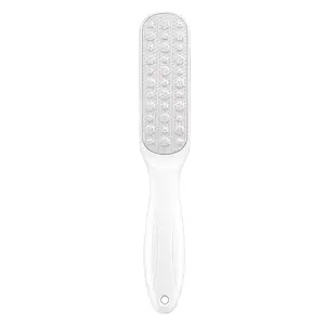 1pc ProCare Double-Sided Stainless Steel Foot File, Manual Callus Remover for Dead Skin Exfoliation, Universal Fit, Non-Electric Foot Scrubber