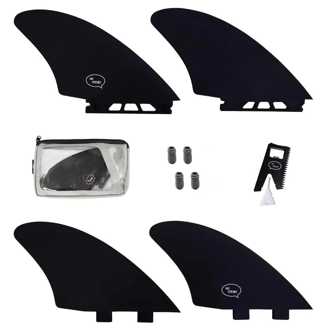Twin Keel Surfboard Fins