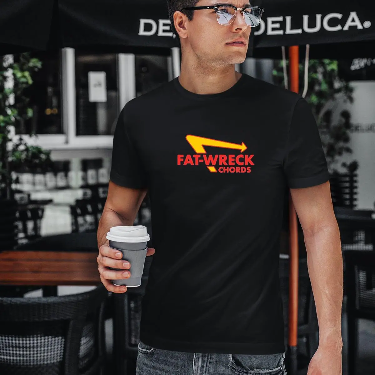 Fat Wreck Chords Fat-N-Out Unisex Heavy Cotton T-Shirts - TikTok Shop