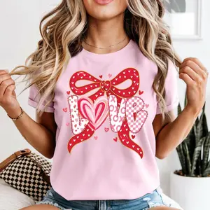 Coquette Love Shirt, Valentine Vibes T-shirt, Valentine's Day Sweatshirt, Couples Shirt, Valentine Matching Tees, Valentine Gift