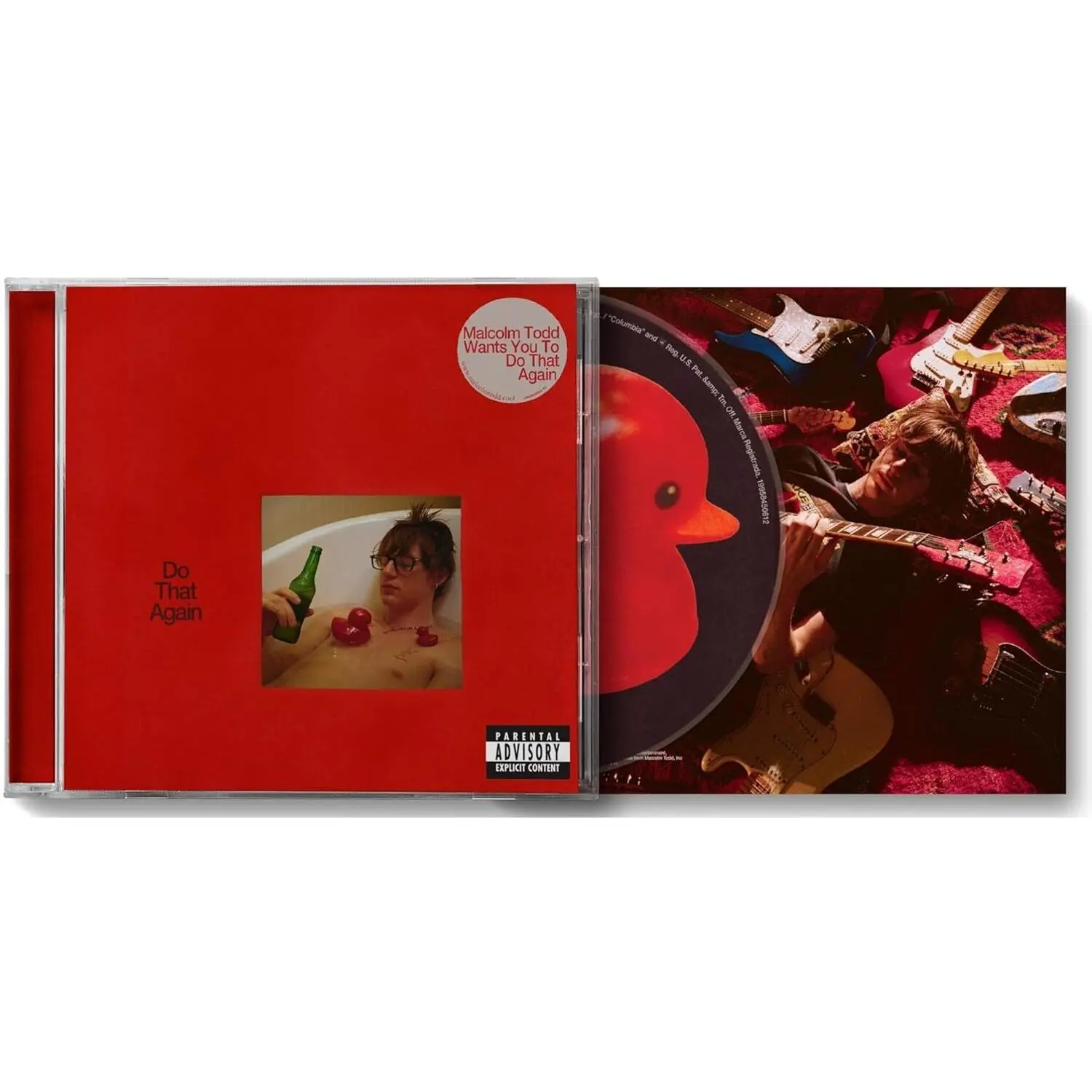 Malcolm Todd - Do That Again  [COMPACT DISC - CD] Explicit, With Booklet, Jewel Case Packaging
