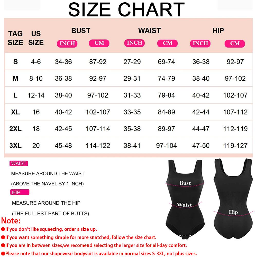 Women's 1/2/3 Piece Bodysuits Sleeveless Shapewear Tank Tops Bodysuit  Tummy Control Lady Comfort Womenswear Underwear