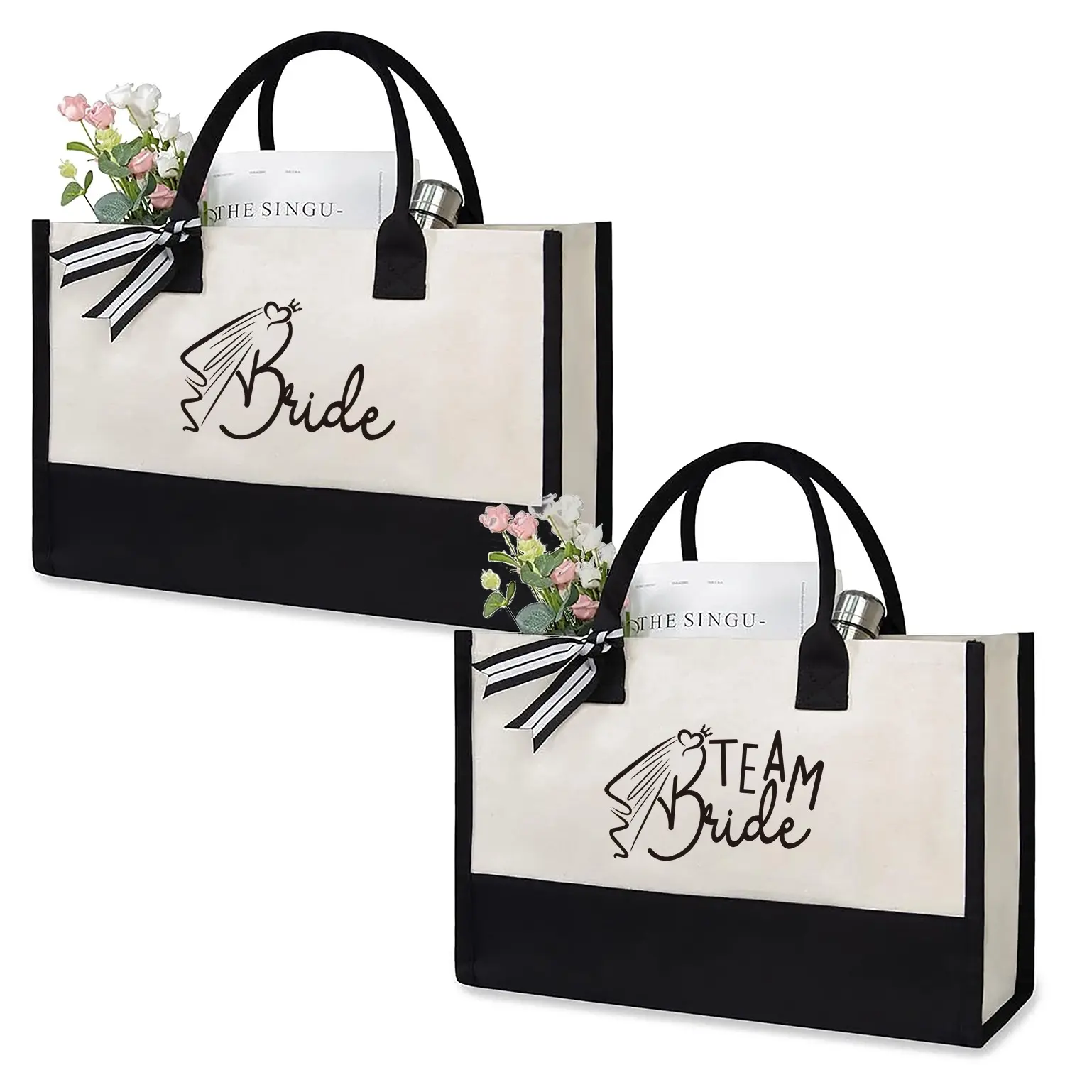 Bride Handbag for Weddings, Bridal Shower Parties, Singles Events, Engagement Ceremonies, Honeymoon Trips, Personalized Bride Gift, Handheld Bag