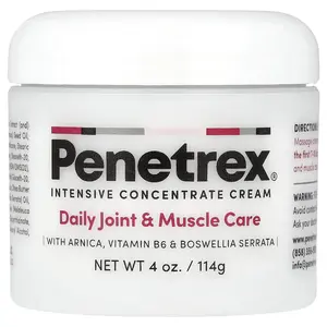 Penetrex Intensive Concentrate Cream, Daily Joint & Muscle Care, 4 oz (114 g)