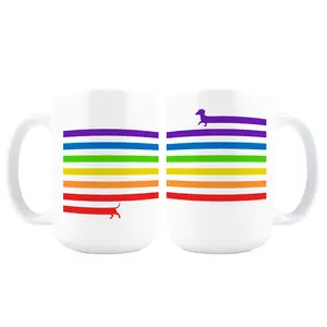 Long Dachshund Coffee Mug