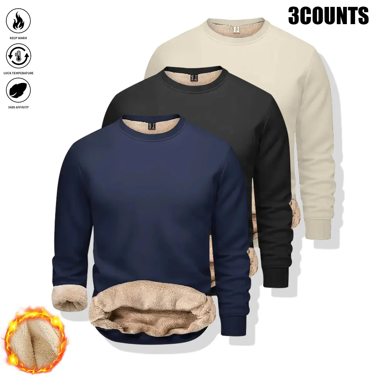 Blue + Black + Khaki