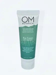 Bright Eyes | 100% Natural Peptide + Vitamin C Eye Cream for Dark Circles, Puffiness & Fine Lines – Edible-Safe, Non-Toxic by OM Botanical