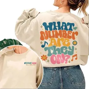 What Number Are They On Sweatshirt, Funny Dance Mom Shirt, Dance Competition Tee, Dance Mom Life, Trendy Dance Hoodie