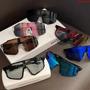 7 Pairs Unisex Outdoor Sports Cycling Sunglasses, Windproof & Sun Protection, European American Style Colorful Large Frame Slim Fit Design, Ideal for Motorcycle Riding, Fishing, Travel & All Outdoor Activities season casual